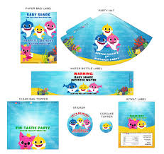 With images of baby shark, his family members, and his sea animals friends to color, kids won't be able to get enough of this silly. Girly Baby Shark Doo Doo Birthday Party Izsypizsy