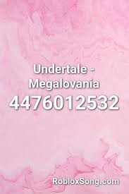 You can easily copy the code or add it to your favorite list. Undertale Megalovania Roblox Id Roblox Music Codes In 2021 Roblox Undertale Lit Songs