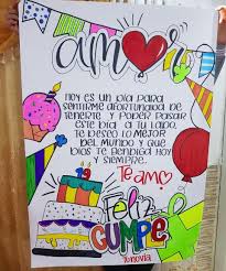 Pin De Glendys Garcia En Cajitas Y Tarjetas Tarjetas De Cumpleanos Hechas A Mano Carta De Amor Manualidades Pancartas De Feliz Cumpleanos