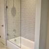 Although tub liners are made to fit over your tub as snugly as possible, they are still just glued and caulked into place. 1