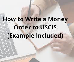 Maybe you would like to learn more about one of these? Sweet Beginning Usa How To Write A Money Order To Uscis Example Included
