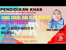Kenali tempat menarik di malaysia cari padanan. Kssrpk Tahun 5 Pssdas Unit 13 Negeri Negeri Di Malaysia Youtube