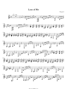 Loss of Me Sheet Music - Loss of Me Score • HamieNET.com