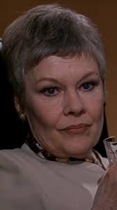 Happy Birthday to Dame Judi Dench. Take a look at her favourite scene from  GOLDENEYE, which was her and Pierce Brosnan’s first film together.,  #JudiDench #GoldenEye #JamesBond