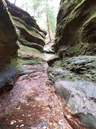 Mostly level terrain, some creek crossings, rocky sections. Trek Back In Time At Rocky Hollow Nature Preserve M H Perry