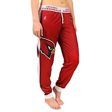 Klew Nfl Women S Arizona Cardinals Cuffed Jogger Pants Red Jogger Pants Cuffed Joggers Pants