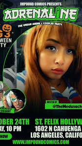 Adrenaline Halloween Party: Big 3 Anime Party in Los Angeles