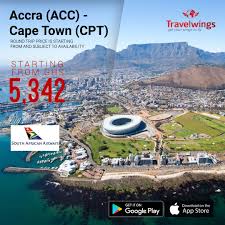 Flight Bookings South African Airways Trip Accra