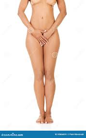 Close Up of Perfect Nude Body of Young Fit Woman Stock Image - Image of  african, health: 33066031