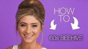 Another way to call a beehive hairstyle is high hair. How To 60s Beehive Hair Look Superdrug Youtube