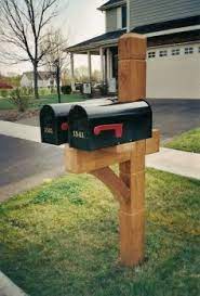 Double Mailbox Post Designs Double Mailbox Post Mailbox74 Jpg Double Mailbox Post Diy Mailbox Mailbox Post