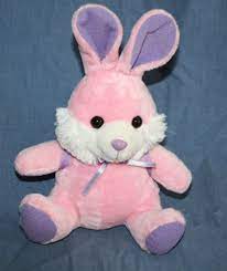 Walmart Pink Bunny Rabbit Purple Easter Egg Backpack Plush Stuffed Soft Toy 6 Purple Easter Eggs Easter Plush Bunny Plush