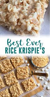 Rice Krispie Treats Recipe In 2020 Rice Krispy Treats Recipe Rice Krispies Rice Krispie Treats