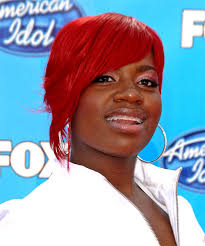 The phrase free yourself, a tootsie roll candy, her mother's name diane, two dollar signs, a rosary bead necklace. Fantasia Barrino Hairstyles Hair Cuts And Colors