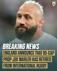 🏴󠁧󠁢󠁥󠁮󠁧󠁿 England prop Joe Marler has retired from international rugby!