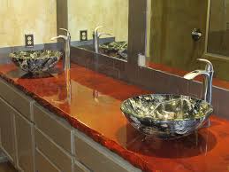 Shower floor is lucciare with snow mix glass. 21 Wonderful Bathroom Countertop Ideas For You