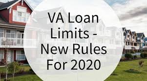 Va Loan Limits New Rules For 2020 Va Loan Loan Cash Out Refinance