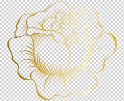 Yellow rose and cabbage rose flower png botanical illustration, remixed from artworks by pink cabbage rose pattern on a gold frame design element. Borders And Frames Rose Gold Flowers Flower Arranging White Gold Png Klipartz