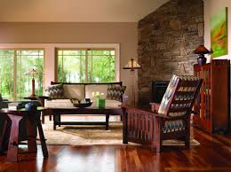 Stickley Mission Furniture Traditions At Home Stickley Furniture Living Rooms Traditional Design Living Room Stickley Furniture
