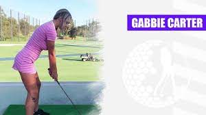 What a wonderful swing by Gabbie Carter. Nice shot 2022 - YouTube