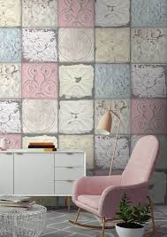 Image Result For Distressed Tin Tile Wallpaper Tile Wallpaper Tin Tiles Faux Tin Tiles