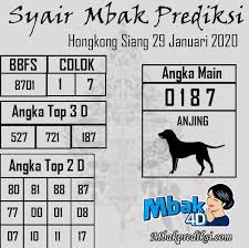Syair Mbak Prediksi Di 2020 Februari Sydney Singapura