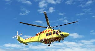 NÅ: Fraktes til St. Olavs med redningshelikopter