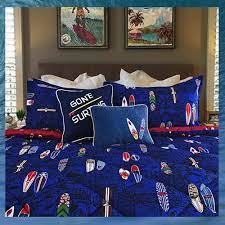 It is made of high quality 1/2 plywood painted and vinyl graphiced. Bedding Hawaiian