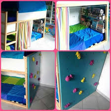 Kinderbett Kura Ikea Angepasst Untere Basis Akkaravik Sqns Fusse Wand Diy Kids Bed Big Kids Room Ikea Kids Bed