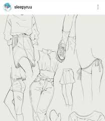 Drawing Clothes Sketches Pose Reference 52 Ideas Sketch Poses Sketches Drawing Clothes