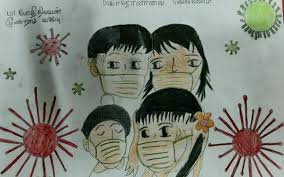 One of the warriors in the eczema world � share my eczema and steroid withdrawal life � encourage both u and me �. Https Www Thehindu Com Children Drawings From India In The Times Of Covid 19 Lockdown Article31377328 Ece The Hindu Gallery 1