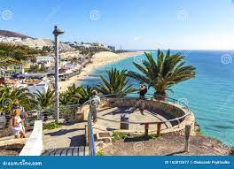 Morro Jable Beach, Fuerteventura Island, Canary Islands, Spain Editorial  Photography - Image of nature, archipelago: 162812677
