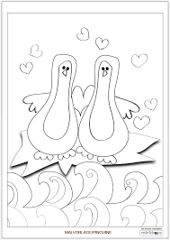 Kostenlose Malvorlage Pinguin Ausmalbild