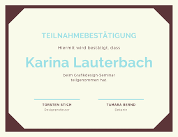 Oct 24, 2019 · kostenlos die mustervorlagen aufbau terminbestätigung als pdf downloaden. Kostenlose Vorlagen Fur Zertifikate Canva