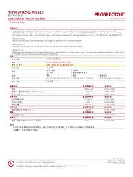 © gintell (m) sdn bhd all rights reserved. Pp Titanpro Pd943