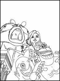 Monsters Vs Aliens 6 Printable Coloring Pages For Kids Paginas Para Colorear Dibujos Faciles Para Dibujar Dibujos