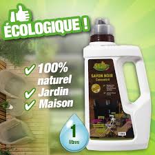 Utilisez le savon noir pour tout nettoyer au jardin. Savon Noir Concentre 1litre 100 Naturel 101007180019
