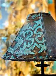 Maybe you would like to learn more about one of these? Leather And Cowhide Lampshades Your Western Decor Your Western Decor Llc