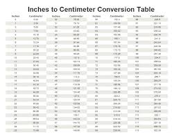 Height Chart Conversion Feet To Inch Height Conversion Feet