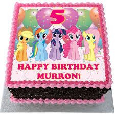 There are 450 my little pony birthday cake for sale on etsy, and they cost 14,18 $ on average. My Little Pony Birthday Cake Flecks Cakes