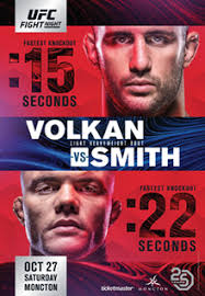 Vedi la nostra ufc fight night selezione dei migliori articoli speciali o personalizzati, fatti a mano dai nostri negozi. Ufc Fight Night Volkan Vs Smith Wikipedia