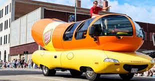 Of course, the famous promotional wiener wagon dates back to the 1930's when it roamed america handing out free hot dogs. Oscar Mayer Wienermobile Job Get Paid To Drive It Across The Country Thrillist