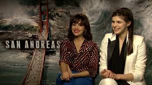 Alexandra anna daddario is an american actress. Exclusive Interview Carla Gugino And Alexandra Daddario On San Andreas Heyuguys