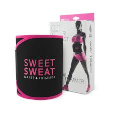 Sweet Sweat Waist Trimmer Yellow Medium