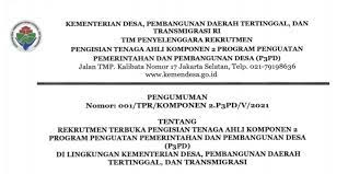 Banyukapah 31 januari 2021 kerja keras perangkat desa di sudut desa terus berkobar.semangat bermotivasi. Buruan Sebelum Tutup Kemendes Buka Lowongan Ini Formasi Dan Syaratnya Radar Desa