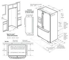 samsung french door refrigerator dimensions bioimagenes co