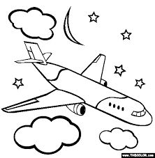 • yescoloring has your back! Airplanes Online Coloring Pages