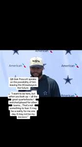 QB Dak Prescott speaks