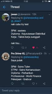 Experiencia personal estudiando el ciclo superio. Tweet Daripada Beberapa Individu Menunjukkan Bidangkita Belajar Tak Semestinya Kerja Sama