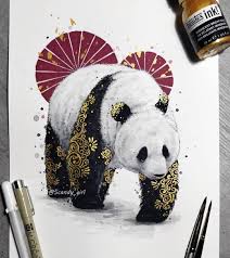 Amor Por La Naturaleza En Las Acuarelas De Jonna Hyttinen Dibujos Dibujos De Animales Y Dibujos Oscuros